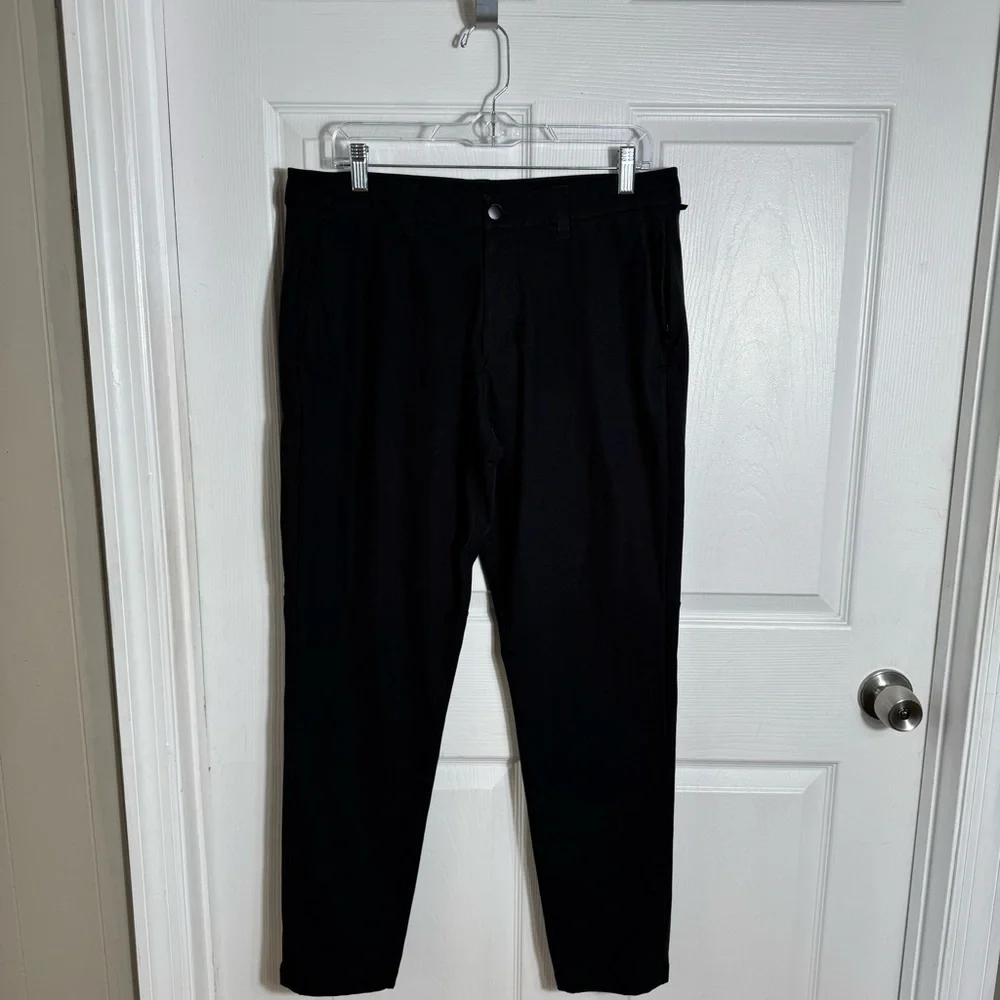 Lululemon Commission Pants Warpstreme Black Men’s 34x30 Classic